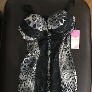 Never Worn Leopard Print Victorias Secret Slip